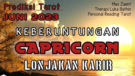 Ramalan Tarot Zodiak Capricorn Ada Lonjakan Karir Di Bulan Juni 2023