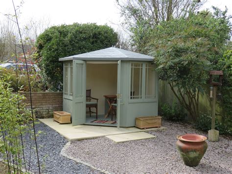 Newhaven Corner Summerhouse With Reduced Pitched Roof Backyard Shade