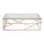 Transparent Glass Top Gold Stainless Steel Frame Coffee Table Buy