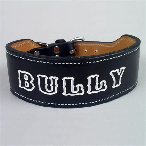 Personalized Leather Dog Collars Custom Dog Collars