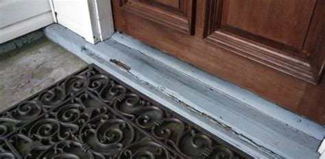 How To Replace A Rotten Entry Door Sill Today S Homeowner