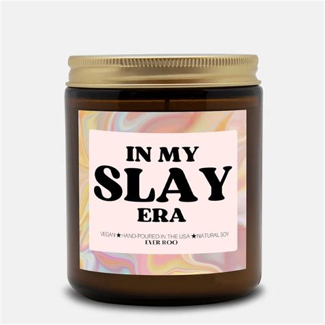 Slay Era Tik Tok Trend Candle Funny Trending Candle Tik Tok Etsy