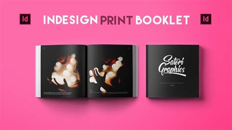 Adobe InDesign Tutorial Booklet Layout For Print InDesign Tutorial