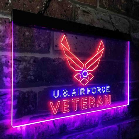 Us Air Force Veteran Neon Sign For Sale Pro Led Sign