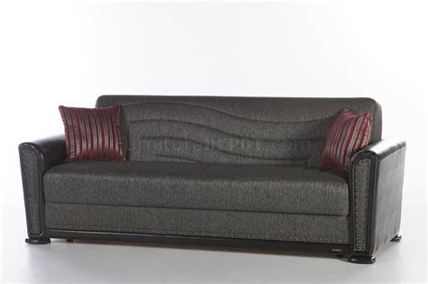 Alfa Redeyef Fume Sofa Bed & Loveseat Set by Istikbal