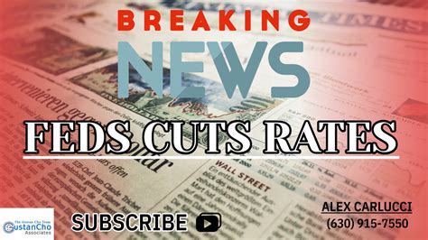 Feds Cuts Rates For The Third Time This Year As Economy Slows