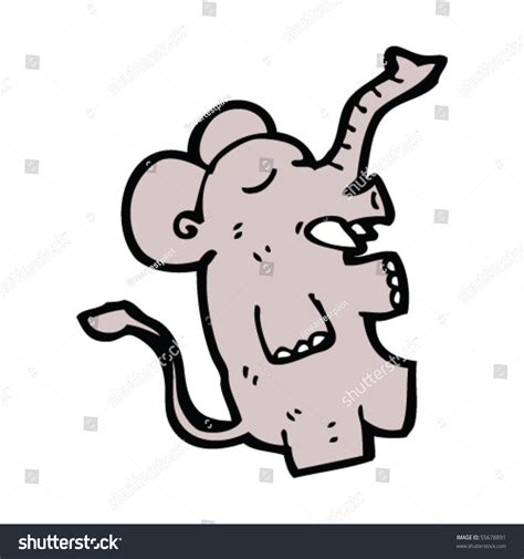 Dancing Elephant Cartoon Stock Vector Illustration 55678891 : Shutterstock