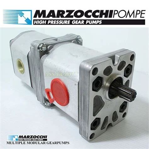 Alp Ghp Multiple Modular External Gear Pumps Marzocchi Lpm In