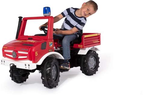 Rolly Toys Unimog Feuerwehr Tretauto Ab Jahren Feuerwehrauto Zum