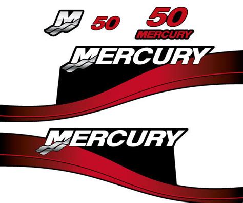 Mercury 15 2005 2007 Outboard Decal Aufkleber Adesivo Sticker Set EBay