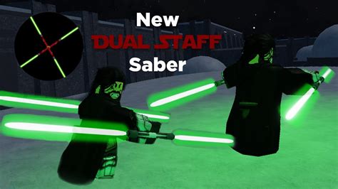 New Dual Staff Saber In Saber Showdown YouTube