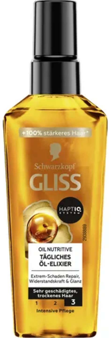 Schwarzkopf GLISS KUR Tägliches Öl Elixier 75 ml oh feliz Onlineshop