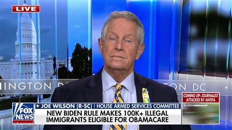 Rep Joe Wilson Pushes Back Against Obamacare Eligibility For Illegal