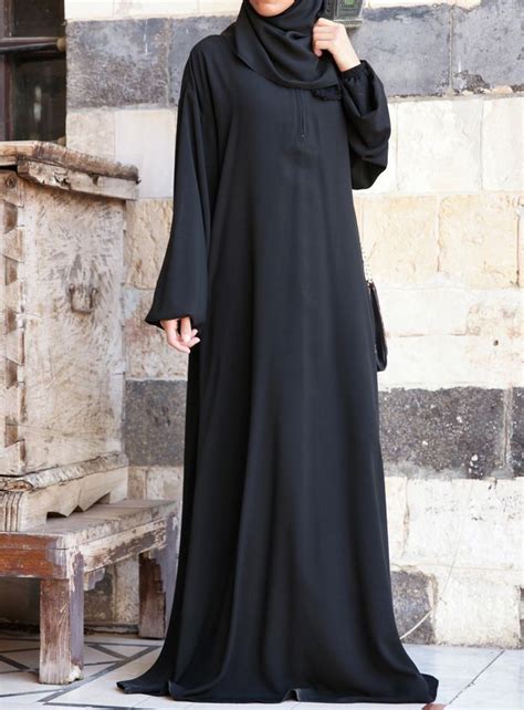 One Piece Prayer Outfit Muslim Women Abaya Jilbaab With Sleeves Prayer