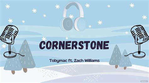 Cornerstone Tobymac Ft Zach Williams Lyric Video Youtube