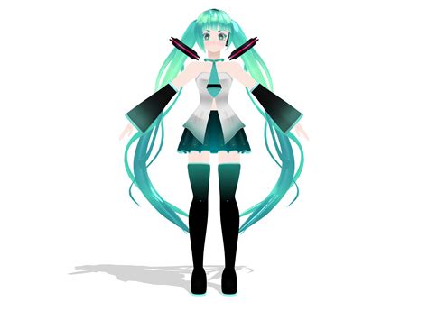 Mmd Original Model Wip Hatsune Miku Wip By Paprika1423 On Deviantart