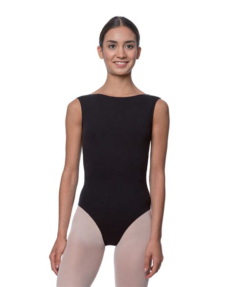 High Neck Cotton Dance Leotard Sabina Lulli