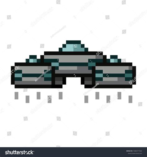 Heavy Drone Pixel Art Vector Stock Vector (Royalty Free) 1080377363 ...