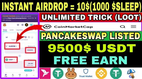 Sleepee App Instant Airdrop Tokennew Free Crypto Loot