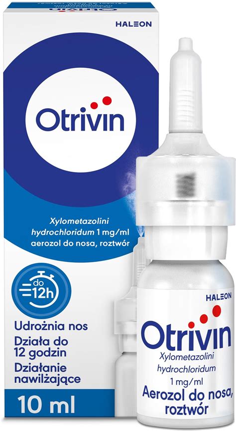 Otrivin Aerozol Do Nosa Mg Ml Ml Opinie I Ceny Na Ceneo Pl