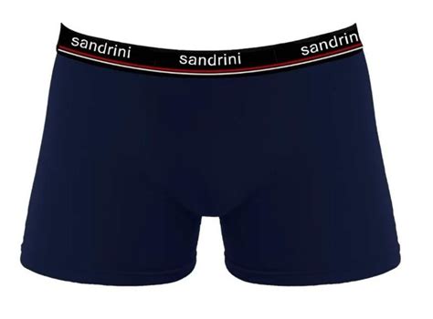 Cueca Boxer Sandrini Algodão Box Masculina Adulto Cueca Magazine