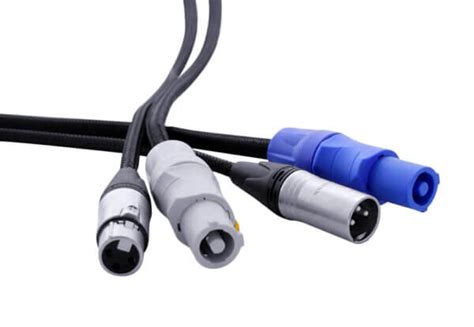 3 Pin Xlr Powercon Combi Cable Kelsey Acoustics