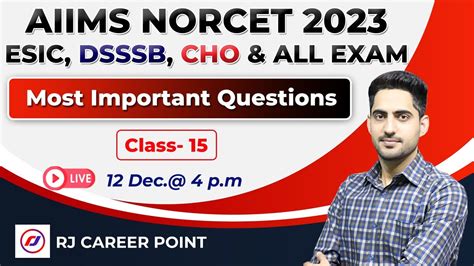 Special MCQ NORCET 2023 ESIC DSSSB CHO Staff Nurse Nursing