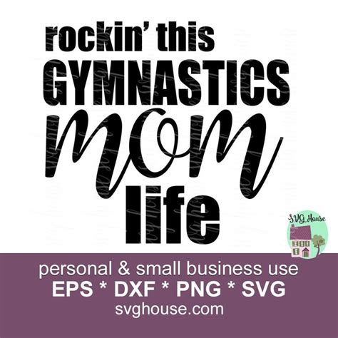 Gymnastics Mom Svg Gymnast Mom Svg Gymnastics SVG Gymnast SVG