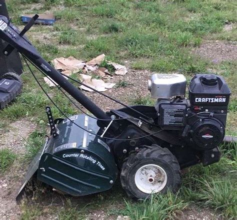 Craftsman Rear Tine Rototiller Sherwood Auctions