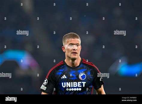 Andreas Cornelius Of FC Copenhagen During The UEFA Champions League