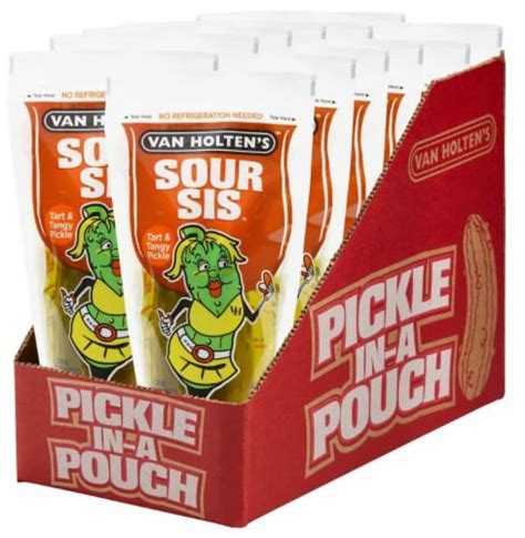 Van Holten S Pickles In A Pouch Pack Of Sour Sis Pack Of Kroger