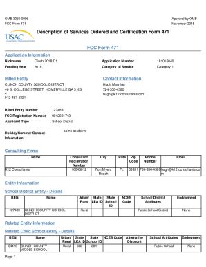 Fillable Online Form Fcc Form Fcc Form Description Of Fax