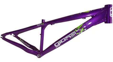 Quadro Bike Gios Frx Evo Dh Wheeling Roxo Neon New Parcelamento