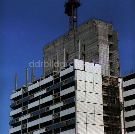 DDR Bildarchiv Berlin Mitte Baustelle Zum Neubau Der DDR