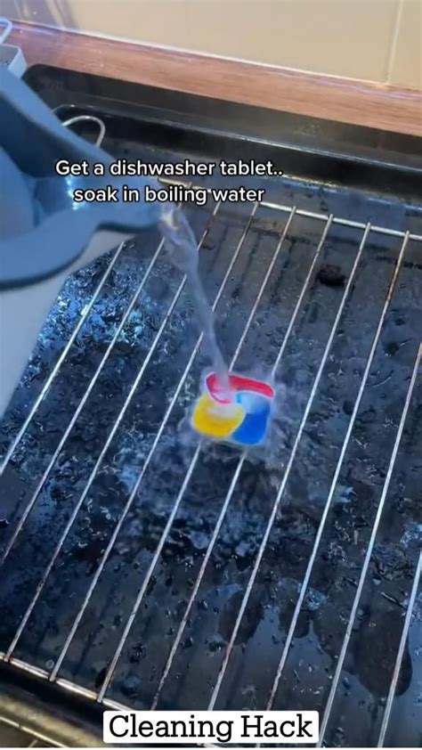 Dishwasher Tablet Cleaning Hack