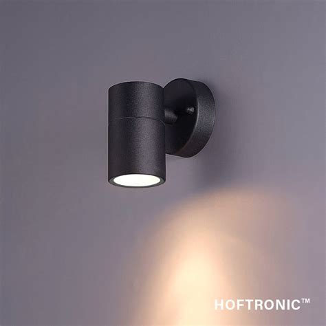 Led Wall Light Mason Black Hoftronic