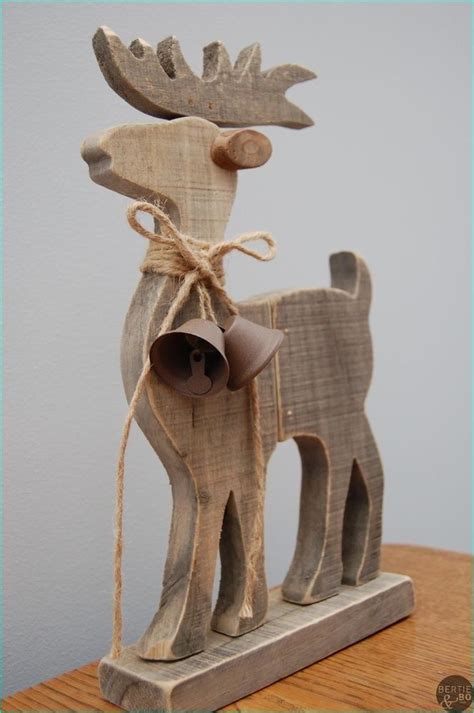 Wooden Reindeer Heads For Crafts