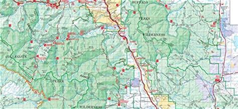 San Isabel National Forest Wide World Maps And More