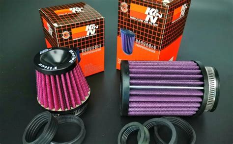 K N Open Pod Air Filter Motorcycles Motorcycle Accessories On Carousell