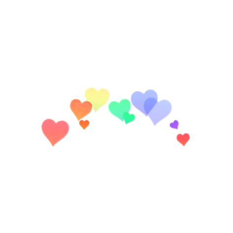 28 Transparent Rainbow Heart Png