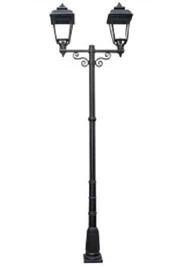 Columna Doble Con Farol Estilo Colonial A 102 Cd 00245 Gema