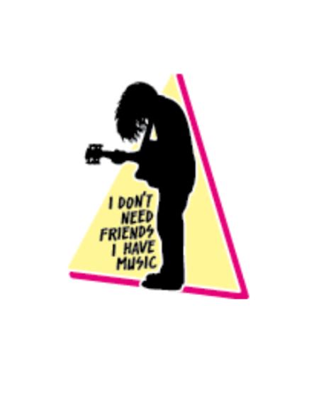 I Dont Need Friends I Have Music Sticker Gords Smoke Shop