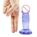 Translucent Soft Jelly Big Dildo Realistic Fake Dick Penis Butt Plug