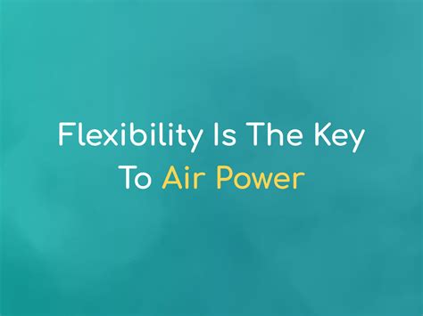 Flexibility Is The Key To Airpower Biller Genie