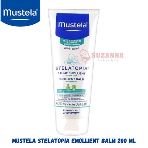 Jual Mustela Stelatopia Emollient Balm 200 Ml Shopee Indonesia