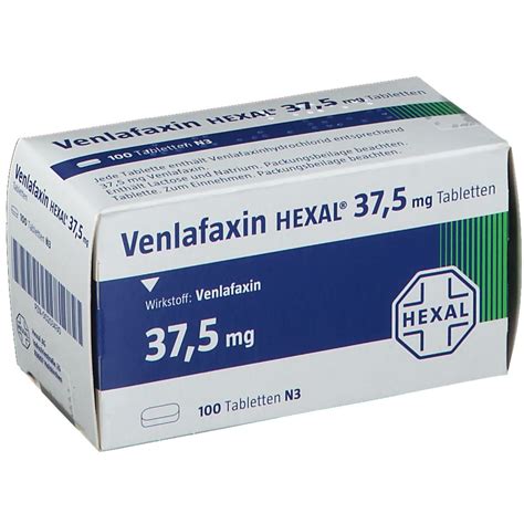 Venlafaxin HEXAL 37 5 Mg 100 St Mit Dem E Rezept Kaufen Shop Apotheke