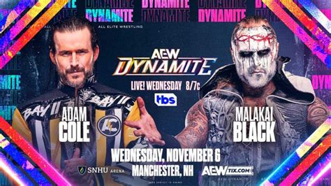 All Elite Wrestling Avanza La Cartelera De AEW Dynamite Del 6 De Noviembre