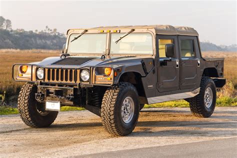 K Mile Am General Hummer Open Top For Sale On Bat Auctions