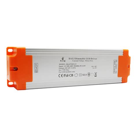 CV DALI Dimmable LED Driver 24V 75W Aluminum Case