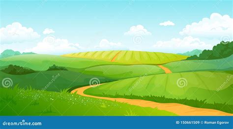 Cartoon Countryside | CartoonDealer.com #12484469